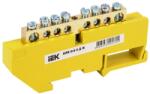 Iek Neutral bus bar with DIN-Izolator SHNI-6x9-8-D-ZH (YNN10-69-8D-K05)
