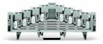 Wago 4-level terminal block for matrix patching; for 35 x 15 mounting rail; 1, 50 mm2; white (727-232/023-000)