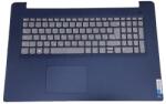 Lenovo IdeaPad 3-17ITL6 series háttérvilágítással (backlit) kék burkolattal (topcase) magyar (HU) laptop/notebook billentyűzet