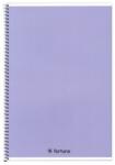Fortuna Spirálfüzet A/5 vonalas FORTUNA Monocolor 70 lapos pasztel lila