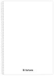 Fortuna Spirálfüzet A/4 vonalas FORTUNA Monocolor 70 lapos fehér
