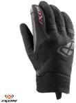 Ixon Manusi moto piele Ixon MIG 2 WP LS - dama, vara, impermeabile, sport, degete tactile, negru (3001120411073)