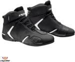 Ixon Ghete moto Ixon Gambler WP MS - barbati, all season, impermeabile, roadster, negru/alb (5081110061015)