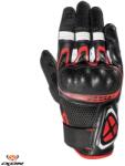 Ixon Manusi moto piele Ixon RS2 MS - barbati, vara, sport, degete tactile, negru/alb/rosu (3001110671027)