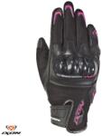 Ixon Manusi moto piele Ixon RS Rise Air LS - dama, vara, street/sport, degete tactile, negru (3001120151073)