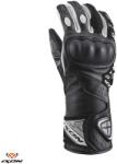 Ixon Manusi moto piele Ixon Thund LS - dama, vara, racing, degete tactile, negru/alb (3002120261015)