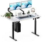 StableDesk Birou reglabil electric StableDesk, 1 motor, Touchscreen, Ridica 80 kg, Ergonomic, 3 Functii de Memorie, Sistem Anti-Coliziune, Timer, Inaltime 71-119 (SD-102-NE-R-AL-160x80)