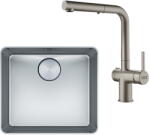Franke Set Franke chiuveta inox Mythos MYX 210-45+ baterie Active Twist (127.0673.493)