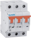  MINIATURE CIRCUIT BREAKER C63R 6A 3P 6kA CURVE C (41306R)