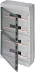  Ec620 Surface Mount. Enclosure 72 Mod. (4x18) Ip65 (ec62072e)