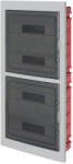 Ec630 Flush Mount. Enclosure 72 Mod. (4x18) White (ec63072ce)