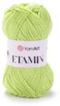YARNART Etamin gyöngy fonal 452 Világoszöld