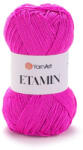 YARNART Etamin gyöngy fonal 437 Fukszia