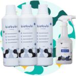 Biobubi 3x Biobubi Vízkőoldó Koncentrátum (1L) + Ajándék szórófejes flakon