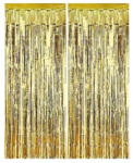  Gold Curtains, Arany ajtónyílásba való függöny 2 m (PNN94600)