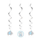  Kék elefánt Floral szalag dekoráció 3 db-os szett (MLG784028)