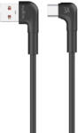 Maxlife MXUC-09 USB-A - Type-C kábel 3A 2m - fekete