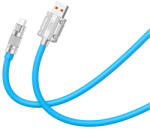 XO NB227 USB-A - microUSB kábel 1.2m 6A - kék