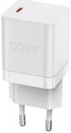 Forever Core Smart hálózati töltő 1xUSB-C csatlakozással PD 20W - fehér