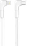 Maxlife MXUC-09 Type-C - Lightning kábel 27W 1m - fehér