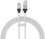Baseus CoolPlay USB-A - Lightning kábel 2.4A 1m - fehér