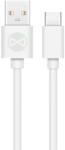 Forever USB-A - Type-C kábel 2A 1m - fehér