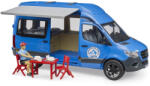 BRUDER Autorulota MB Sprinter camper, cu figurina si accesorii - Bruder 02684 (2684)
