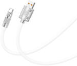 XO NB227 USB-A - Type-C kábel 6A 1.2m - fehér