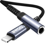 BWOO BZ48 AUX 3, 5mm jack - Lightning audio adapter - fekete
