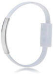 Akyga AK-AD-34 USB-A - microUSB kábel 23 cm - fehér