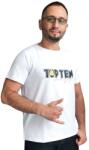 Top Ten Tricou BJJ Hang Loose , Top Ten Alb, M (131-1004)