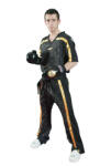 Top Ten Tricou Kickboxing Mesh , Top Ten, Negru-Auriu, S (1625-92160)