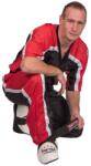Top Ten Tricou Kickboxing Mesh , aprobat WAKO, Top Ten, Rosu, 130 cm (1625-9130)