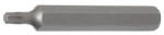 BGS technic Bit Torx T27, lungime 75 mm, antrenare 10mm (3/8"), BGS 4567 (B-4567) Set capete bit, chei tubulare