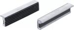 BGS Set bacuri din Aluminiu pentru menghina 125mm, cu banda de protectie din cauciuc, BGS 3044 (B-3044)