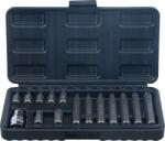 BGS technic Set de biti T-Star pentru Torx, antrenare 3/8 ", 15 piese, BGS DIY 5040 (B-5040) Set capete bit, chei tubulare