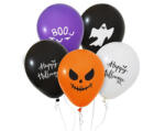 Javoli Halloween Happy léggömb, lufi 5 db-os 12 inch (30 cm) (MLG191424)