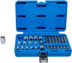BGS technic Set tubulare E si biti , 30 piese, BGS 5025 (B-5025) Set capete bit, chei tubulare