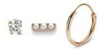 Javoli Victoria Rose gold színű fülbevaló 3 db-os (VBKAB89300)