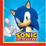 Javoli Sonic a sündisznó Sega szalvéta 20 db-os 33x33 cm FSC (PNN95651)