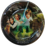 Javoli Star Wars Heroes papírtányér 8 db-os 23 cm (PNN84283)
