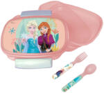Javoli Disney Jégvarázs Together szendvicsdoboz + evőeszköz szett (GIM55143276)