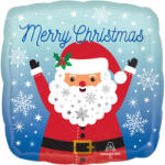 Javoli Merry Christmas Santa, Karácsonyi fólia lufi 43 cm (DPA4489875)