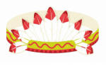 Javoli Indian Party, Indián fejpánt 3 db-os (MLG104691)