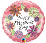 Javoli Boldog Anyák Napját Happy Mother's Day fólia lufi 46 cm (MLG240178)