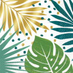 Javoli Key West Leaf szalvéta 16 db-os 33x33 cm (DPA9904862)