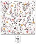 Javoli Színes Modern Branches szalvéta 20 db-os 33x33 cm FSC (PNN95193)