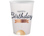 Javoli Happy Birthday Balloon papír pohár 6 db-os 250 ml (MLG411673)