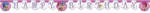 Javoli Shimmer és Shine Glitter Happy Birthday felirat (PNN89950)