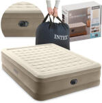 Intex 64428 Queen Méretű Felfújható Matracos Ágy - Beépített Elektromos Pumpával, 152×203×46 cm